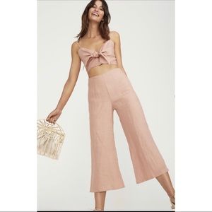 NWT Faithfull the Brand Carmen Pant Set size M